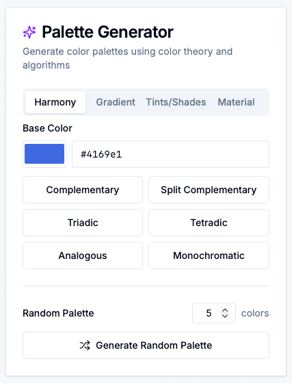 Palette Generator